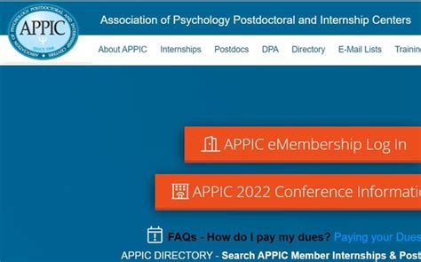 APPIC Internship Membership Types: Full Membership & Provisional Membership . APPIC offers two categories of membership for doctoral psychology internship programs: Full …